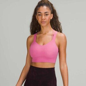 Lululemon Like a Cloud Bra Long Line *Light Support, B/C Cup Pink Blossom